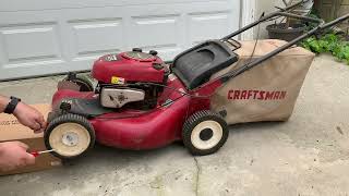 Self Propelled Lawn Mower Wont Propel  EASY Fix [upl. by Jody]