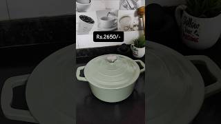 minivlog071 🌈 unboxing new cookwares from sikkander stores  Enameled Castiron Cookware [upl. by Ogdan622]