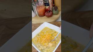 Keto Broccoli Cheddar Soup With Rotisserie Chicken shorts [upl. by Dyol]