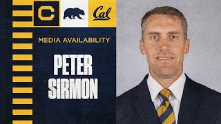 Cal Football Peter Sirmon Media Availability 11192024 [upl. by Akeret]