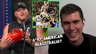 Australian Rules Football 610quot MONSTER Mason Cox Tells Pat McAfee All About The AFLs Return [upl. by Bhatt]