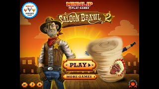 Saloon Brawl 2  Full Playthrough [upl. by Analli]