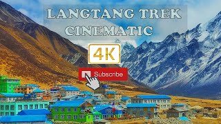 Langtang Trek A Cinematic Journey Through the Himalayas langtang cinematic gopro adventure [upl. by Husha355]