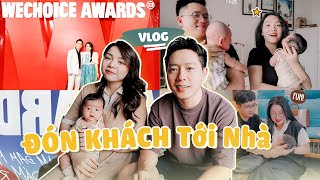 Hôm Nay Ai Tới Nhà Bơ Phô Mai 🤱🏻 Chuẩn Bị Tham Dự WeChoice Awards ❤️ TrinhPham Family [upl. by Oal912]