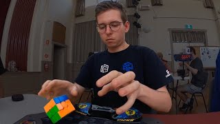 full pseudo F2L into double cube drop [upl. by Suiramad48]