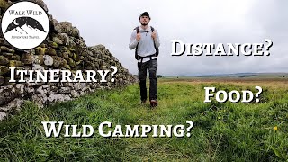 How to Walk the Hadrians Wall Path  UK [upl. by Naitsihc894]