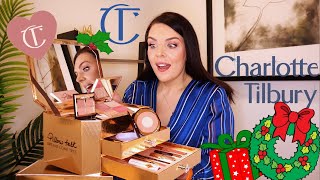 Charlotte Tilbury Holiday Beauty Box 2023 Dreams Come True  Unboxing amp Review [upl. by Doolittle]