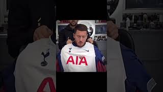 He tricked Eden Hazard with a Tottenham jersey🤣☠️ football [upl. by Yecnuahc954]