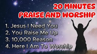 Praise and Worship Songs with Lyrics  20 Minutes Praise and Worship Our God [upl. by Aem]