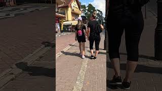 🇵🇱 Niechorze beach walk 2 shorts city beach beachwalk walkingtour poland summer travel 4k [upl. by Lauritz]