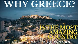 Greek PARADISE Discover the MAGNIFICENT islands Luxury Yacht Charters in Greece by Louis [upl. by Rebmyk37]