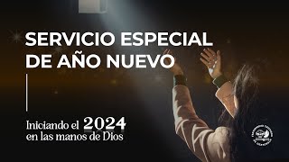 Tema Nunca te rindas por el Pastor Jorge H López en el Servicio especial de Año nuevo 2024 [upl. by Anelrahc]