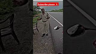 Bike rider magician and😱😱 police officer bikelover bike bikeride magic magician police funny [upl. by Atiuqahc]