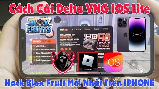 Cách Cài DELTA VNG LITE IPA Bản chính thức trên iphone cho người mới hackbloxfruits [upl. by Alehcim773]