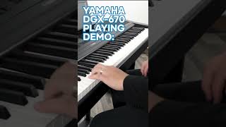 Yamaha DGX670 Playing Demo  Digital Portable Piano  88Key  Popplers Music [upl. by Namron]