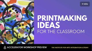 Printmaking Ideas with Found Objects [upl. by Ardnat]