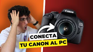 Como Conectar tu Cámara Canon al PC para Un Setup Profesional en 5 Minutos [upl. by Niltyak305]