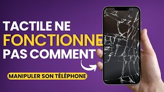 écran tactile est figé ou ne fonctionne pas Comment manipuler son téléphone [upl. by Darken]