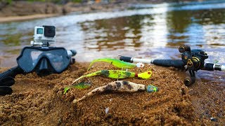 River Treasure Fishing with FOUND Lure Challenge Crusty Lures  Jiggin With Jordan [upl. by Mccreary]