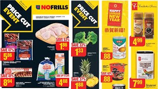 No Frills Flyer Canada 🇨🇦  January 11  January 17 [upl. by Nannek520]