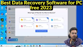 Best Data Recovery Software for PC Free  Recover Deleted Files from Windows 1011 for Free [upl. by Udella812]