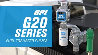 GPI G20 Modular Series Mobile Fuel Transfer Pump [upl. by Coumas]