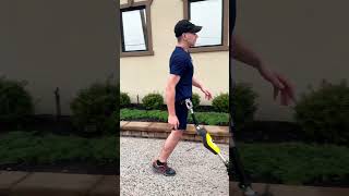 Hemipelvectomy Amputee Running with Prosthetic Leg  Kristofer [upl. by Gehman7]