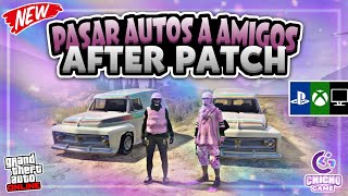 NEW  AFTER PATCH  Como Pasar Autos a Amigos  A LA PRIMERA  GTA 5 ONLINE  ALL PLATFORM  GCTF [upl. by Ignacio]