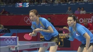 Table Tennis Womens Team First Round  SIN v POL  Full Replay  London 2012 Olympic Games [upl. by Curran]