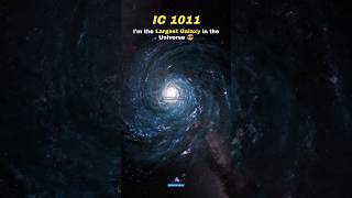 IC 1101 vs Largest Galaxy 👺👽 shorts space earth [upl. by Argyres]