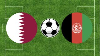 Qatar vs Afghanistan Highlights Goals  World Cup 2026 Qualifications Asia  PES 21 [upl. by Rosy]