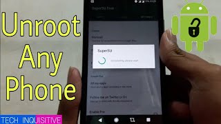 How to unroot Any Rooted Android Phone Safely Without Computer [upl. by Hadrian891]