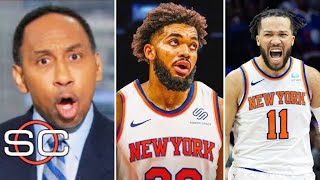 FIRST TAKE Knicks’ GameChanging Trade Can KarlAnthony Towns and Brunson Lead NY to a Championship [upl. by Wolsniw]