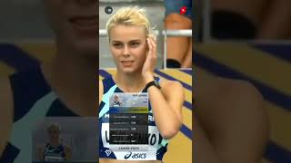 Yuliya Levchenko Ukraine Athlete High Jump Diamond League Paris 2021  189 CM Done [upl. by Amehsat548]