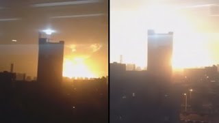 5 Shocking Explosions Moments Caught On Camera [upl. by Pyne]