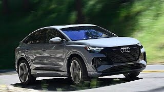 2024 Audi Q4 Sportback 55 etron Quattro  The most appealing midsize ev on sale [upl. by Eisaj]