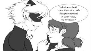 Miraculous Ladybug I think i Puurrove it Marichat Comic [upl. by Ennovoj]