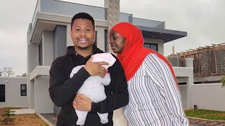 INSIDE PRESENTER ALI amp MEDINA NEW MANSION INTRODUCING THEIR BABY LIVE ON CAMERA [upl. by Dearborn989]