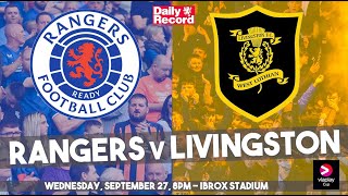 Rangers v Livingston live stream and TV details plus team news for Viaplay Cup quarter final [upl. by Aynwat408]