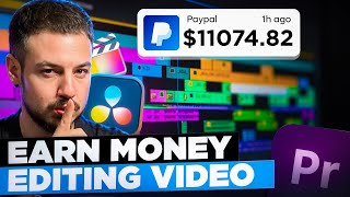 Earn 8200 per month EDITING VIDEOS  Simple Earn [upl. by Renaxela885]