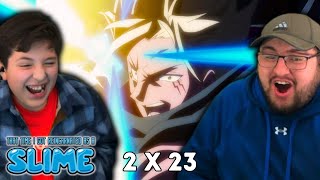 OTAKU VELDORA That Time I Got Reincarnated as a Slime S2 Episode 23 REACTION [upl. by Yhtuv152]