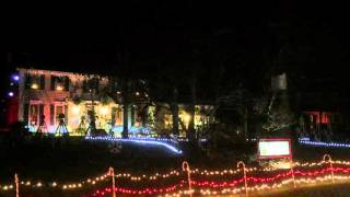 Incredible Xmas Light Display at Woodstone Dr Raleigh NC [upl. by Raamaj196]