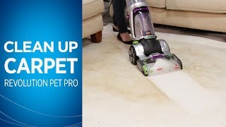 Deep Cleaning with theProHeat 2X® Revolution™ Pet Pro Carpet Cleaner  BISSELL [upl. by Disario957]