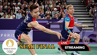 LIVE AARON CHIASOH WOOI YIK MAY vs CHN LIANG SHENG SHUWANG CHANG SF MD OLYMPIC PARIS 2024 [upl. by Veriee936]