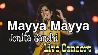 Mayya Mayya Jonita Gandhi Live  AR Rahman  Guru  Mallika Sherawat  Abhishek Bachchan [upl. by Felicity]