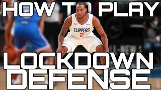 How To Play Lockdown Defense in Basketball [upl. by Pressey]