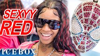 Sexyy Red Drops 100K on New Jewelry amp Shuts Down Icebox [upl. by Acinyt]