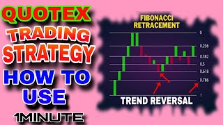 Fibonacci Retracement  Trading Strategy Quotex  How to use Fibonacci Retracement Quotex Strategy [upl. by Ylerebmik249]