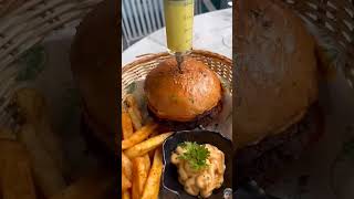 cheesiest burger burger cheesyburger trending trendingshorts shorts food foodblog [upl. by Scrope]