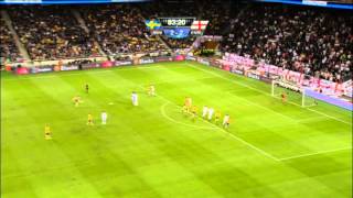 Ibrahimovic scores four including WONDER goal v England [upl. by Aicnelev]